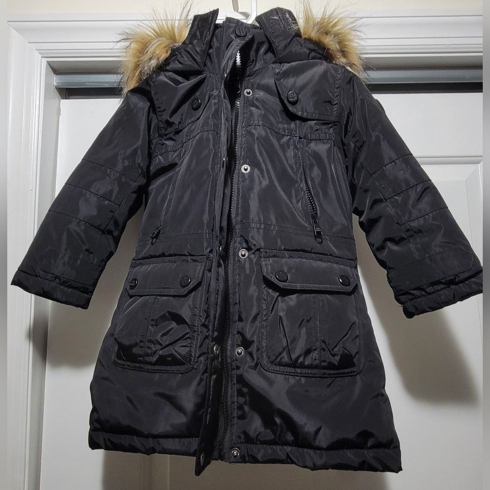 Steve Madden Girls Puffer/Parka Coat - 4T